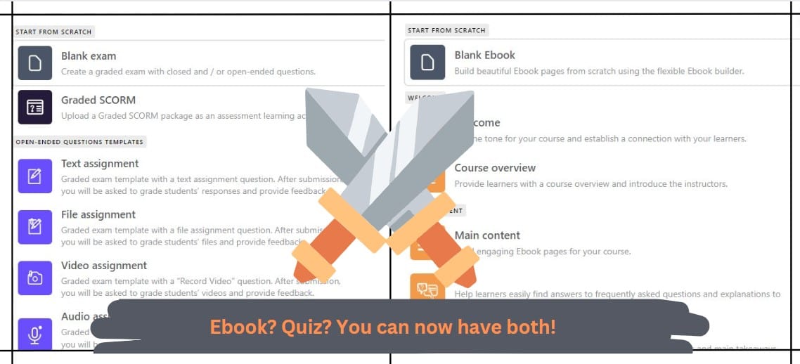 How to Build Your Ebook-Quiz Hybrid in LearnWorlds