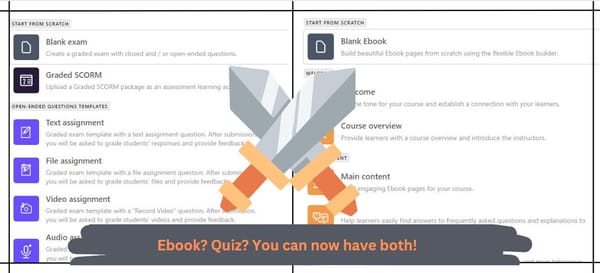 How to Build Your Ebook-Quiz Hybrid in LearnWorlds